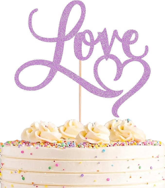 Love Cake Topper by AHAORAYCakeTopper