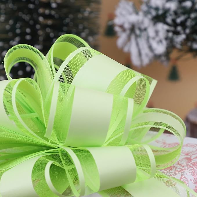6Pcs 6inch Pull Bow Gift Wrapping, Pull Bow - Image 4