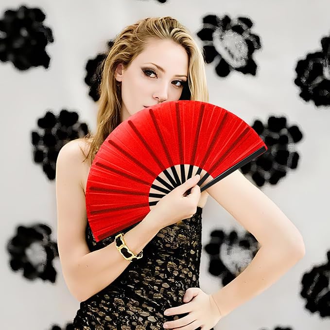 13inch Large Rave Fan Popping Clacking Fans - Image 6