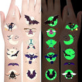 Luminous Halloween Temporary Tattoos by CHAWONER