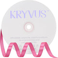 Hot Pink Satin Ribbon 3/8 inch X Continuous 100 Yards, Single Face Polyester by Kryvusribbon
