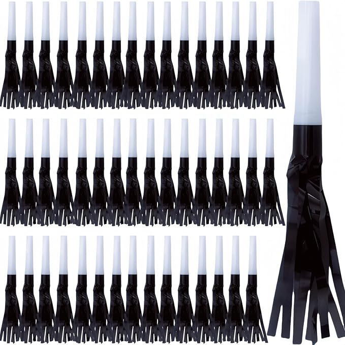 Party Blowers Metallic Fringed Noise Makers, by LCPQMZGH