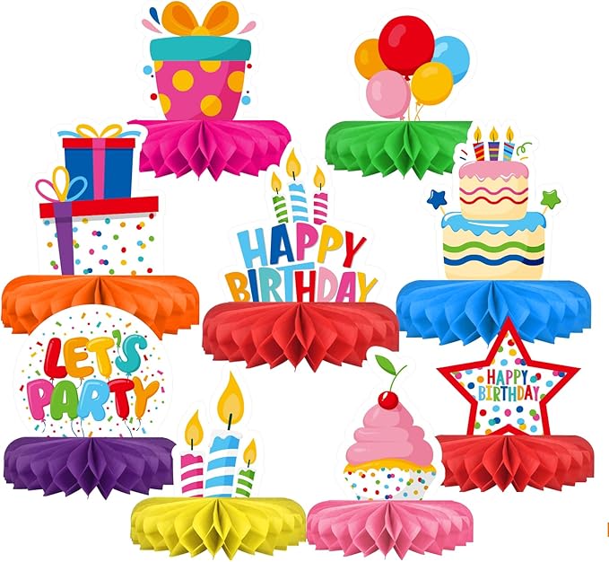 Happy Birthday Decorations Set by Gatherfun