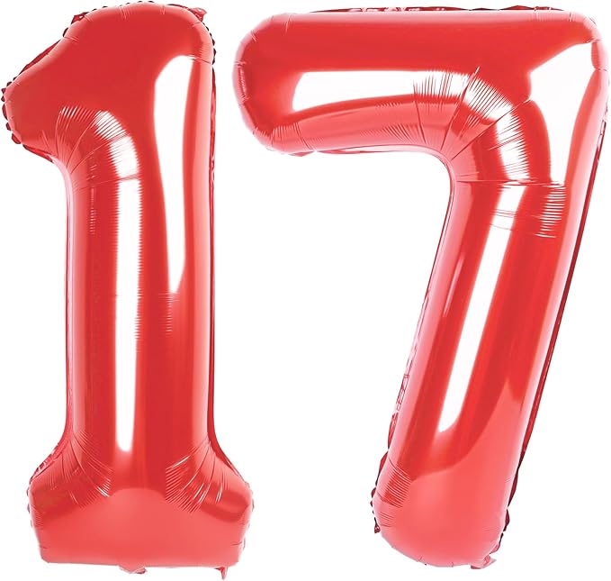 Red Number 17 by Upgesy
