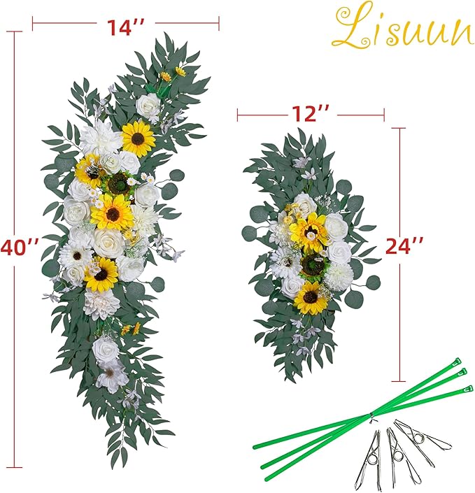 Wedding Arch Flowers, Artificial Flowers - Image 6