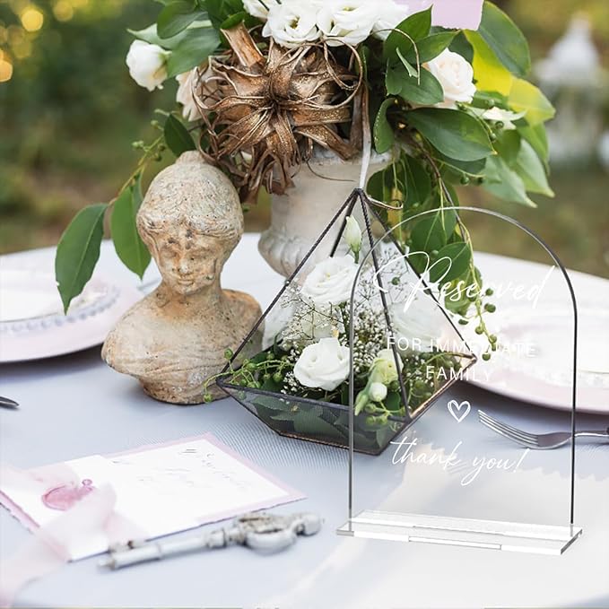 Acrylic Wedding Sign Wedding Signs - Image 3