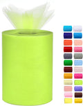 Tulle Rolls 6” by 100 Yards Tulle Roll Spool Fabric by Miegecha