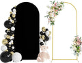 Wokceer 6 FT Wedding Arch Backdrop Stand and Arch Cover Metal Arch Stand by Wokceer