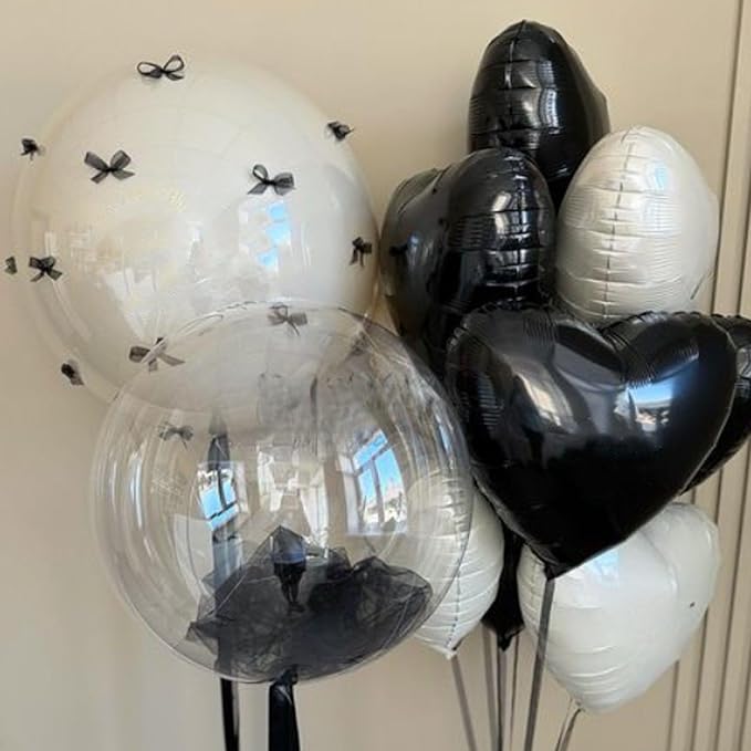 Black Heart Balloons - Image 4
