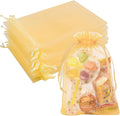 Organza Bags 4x6 Inch 50 Pack Small Mesh Gift Bags Drawstring by CRWEETY