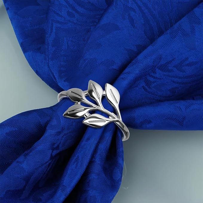 40 Pcs Leaf Napkin Rings Set, Thanksgiving, Dinning Table Decorations - Image 3