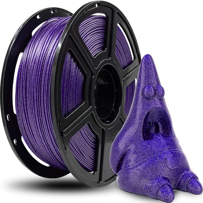 FLASHFORGE 3D Printer Filament, PLA Galaxy Filament 1.75mm, 1KG Spool, by FLASHFORGE
