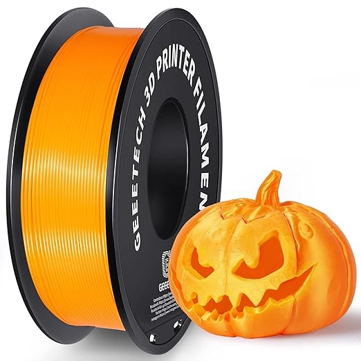Geeetech Orange PLA 3D Printer Filament, PLA 3D Printer Filament 1kg Spool by GEEETECH