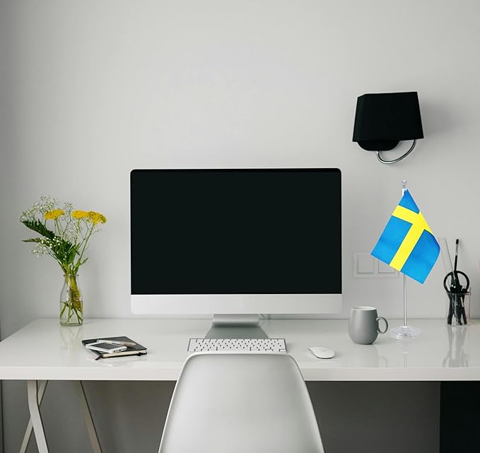 Sweden Desk Flag, Swedish Table Office Flag - Image 4