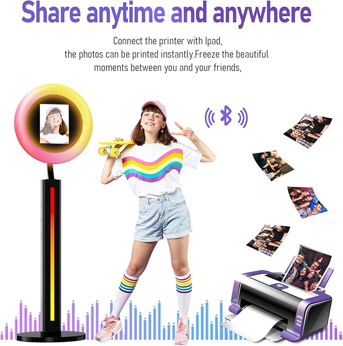 HARZHI Portable Photo Booth Compatible - Image 6