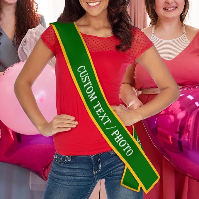 Custom Sash, Personalized Birthday Sash - Image 8