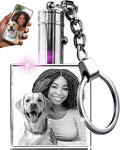 ArtPix 3D Crystal Photo Custom Keychain Picture, Customized Personalized Gift by ArtPix3D