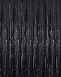 GOER 3.2 ft x 9.8 ft Black Photo Backdrop Party Streamers by GOER