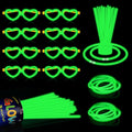 60 Pack 8” Green Glow Sticks Bulk Bright Glow Sticks by ZSMKJIAYE