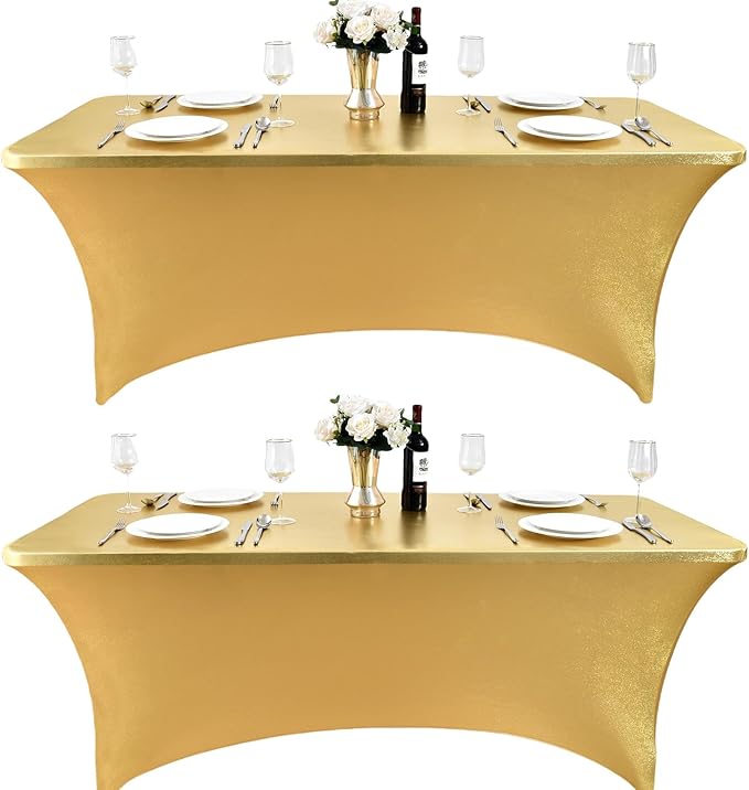 2-Pack 8ft Spandex Table Covers by Unknown