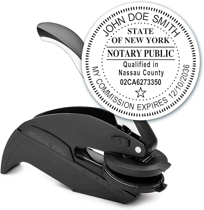 MaxMark Notary Seal Round Embosser by Maxmark