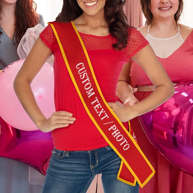 Custom Sash, Personalized Birthday Sash - Image 8