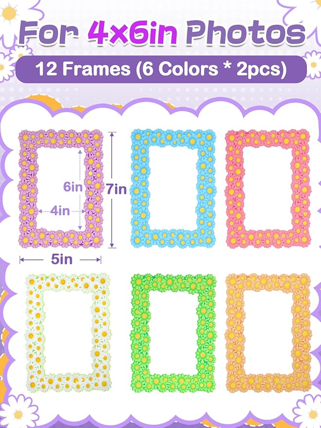 ANPHSIN 12Pcs Magnetic Picture Frame - Image 5