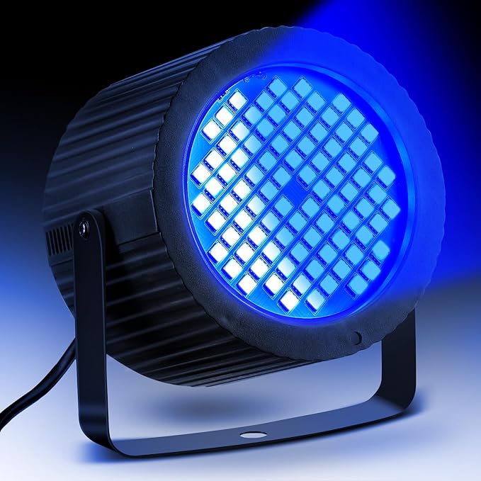 Funtery 2 Pcs Bright White Strobe Light 88 LEDs Flash Party Lighting Speed and - Image 6