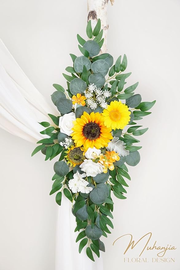 Artificial Arch Flowers Kit, Ceremony and Reception Background Rose Decoration - Image 4