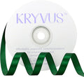 Green Satin Ribbon 3/8 inch X Continuous 50 Yards, Single Face Polyester Ribbon by Kryvusribbon