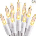 PhilzOps Christmas String Lights, 69.6ft 300Ct White Christmas Tree Lights by PhilzOps