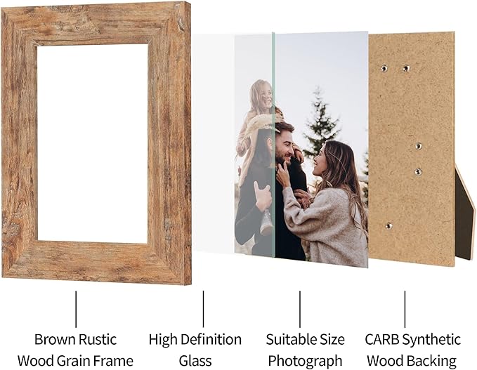 4x6 Picture Frame Set of 4 - Image 4