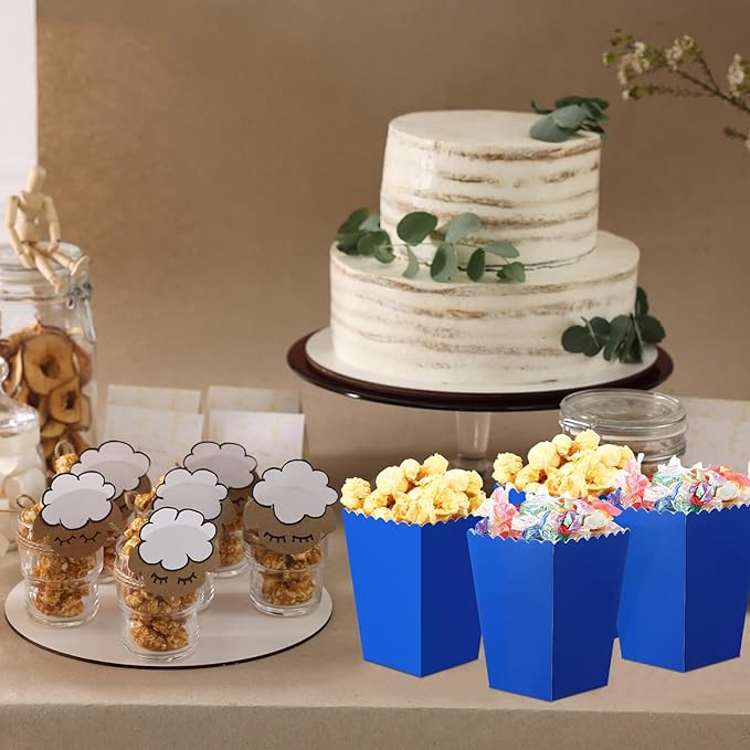 200 Pcs Popcorn Boxes Mini Paper Popcorn Box Cardboard Popcorn Container - Image 4
