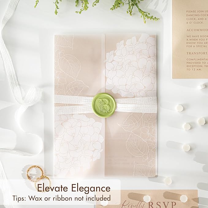 50 Pack Pre-Folded Vellum Jackets - Image 3