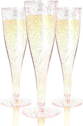 Prestee 24 Piece Plastic Champagne Flutes by Prestee
