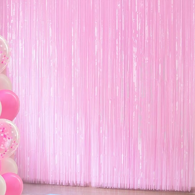 Pastel Pink Birthday Decorations by EUFARS