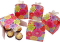 Party Favor Boxes, Flower Butterfly Candy Boxes Laser Cut Candy Boxes Colorful by Suponey