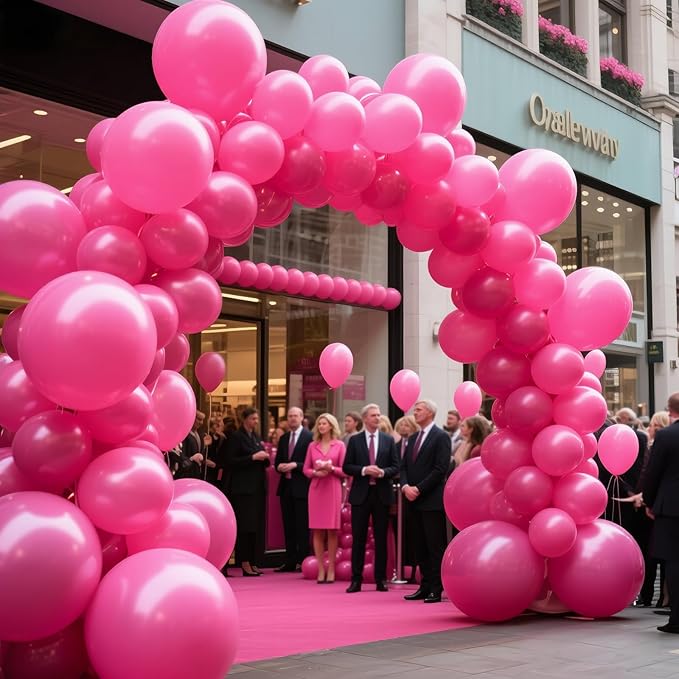 KAWKALSH Hot Pink Balloon 12 Inch - Image 6