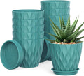 12 Pack 4 Inch Small Plant Pots by UOUZ