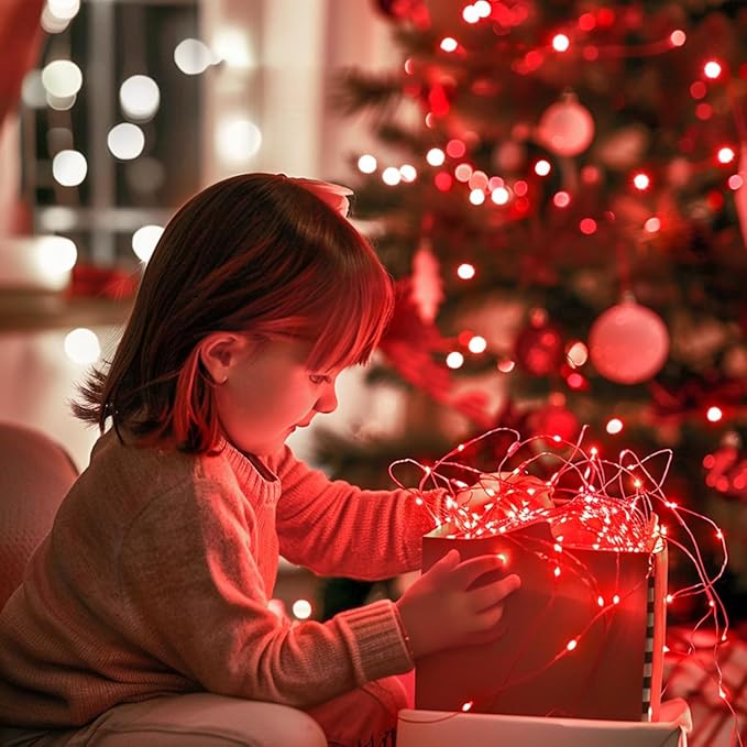24 Pack LED Fairy Lights Battery Operated 7Ft 20Led Mini String Lights - Image 3