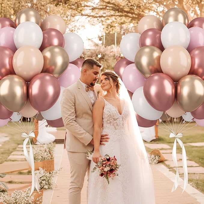 Rose Gold Balloons - Image 8