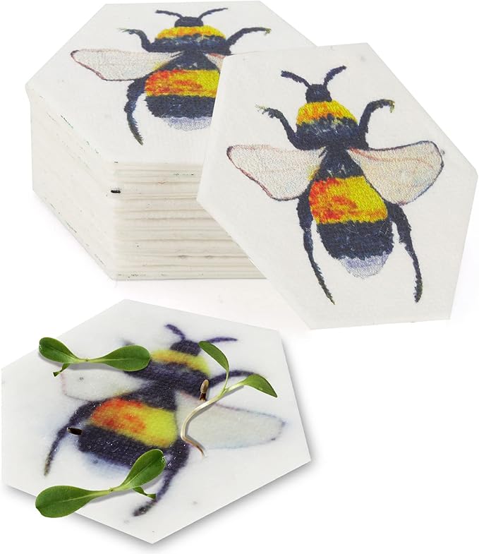 Plantable Wildflower Seed Paper Favors by Ezoon