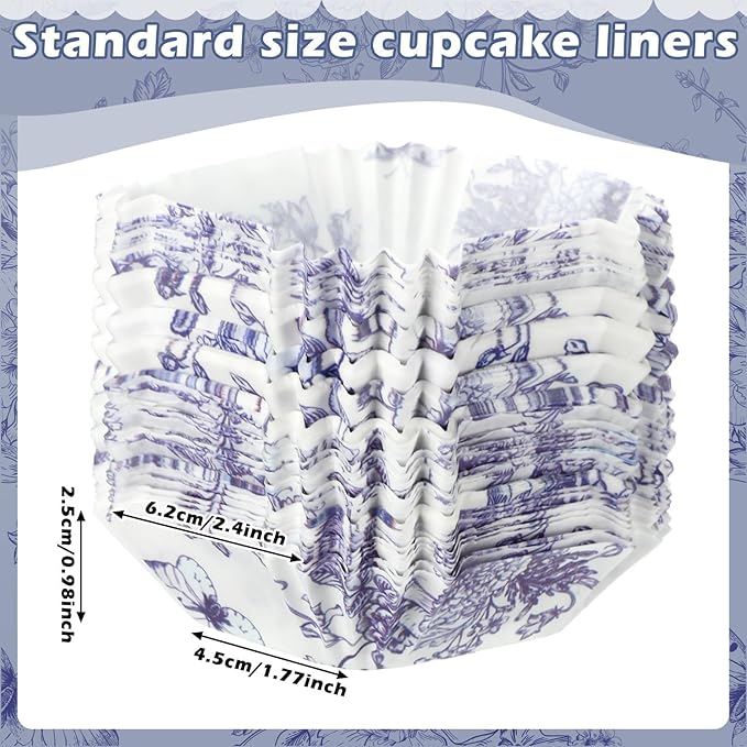 Tanlade 350 Pcs Square Mini Cupcake Liners Disposable Brownie Baking Pan Liners - Image 2