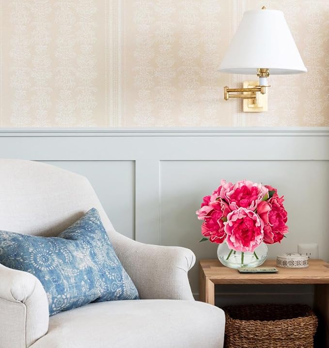 Hollyone Peonies Artificial Flowers - Image 5