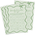 DEEKA 30 PCS Bridal Shower Games Card by DEEKA