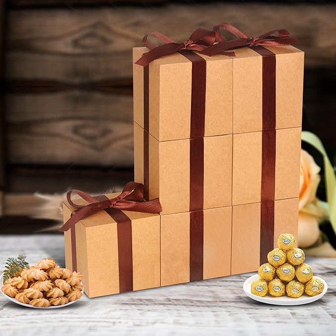 100 Pack Small Gift Boxes, Cupcake Boxes, Candy Boxes - Image 2