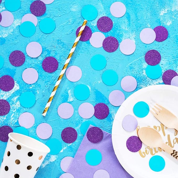 Confetti Circle Dots for Table Wedding Birthday Party Decoration, 1.2 inch in - Image 2