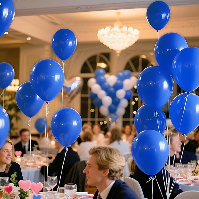 KAWKALSH Dark Blue Balloon 12 Inch - Image 5