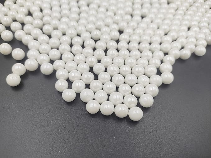 Edible White Pearl Sugar Sprinkles 3.53 oz, 7mm Candy Pearls Ideal - Image 4