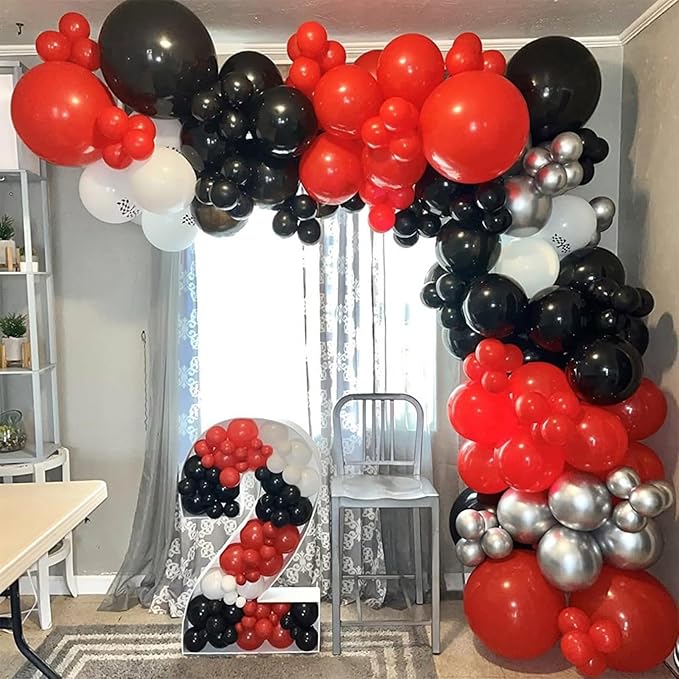 Red Black Balloons - Image 7